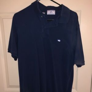 Southern tide navy polo